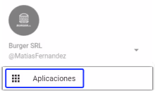 Tentak Menú - Aplicación